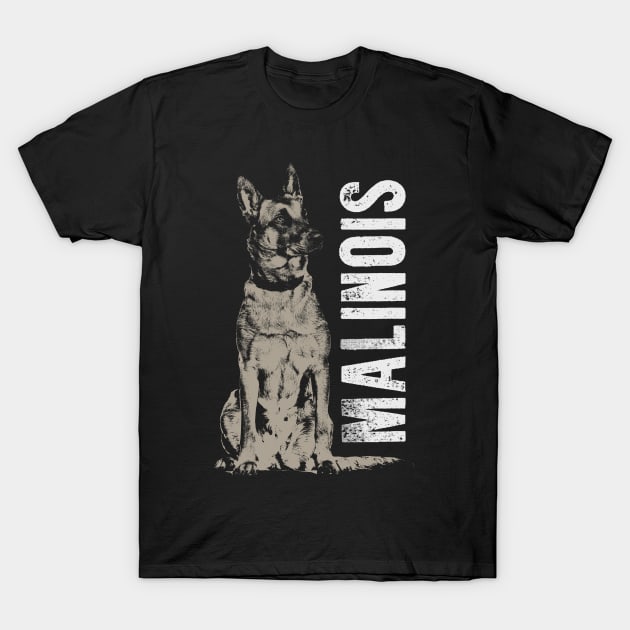 Malinois  - Belgian shepherd - Mechelaar T-Shirt by Nartissima